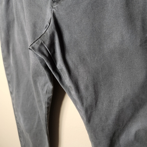 Banana Republic Mens Fulton Skinny Straight Chino Flint Gray Pants-Size 36x32 - Picture 5 of 9